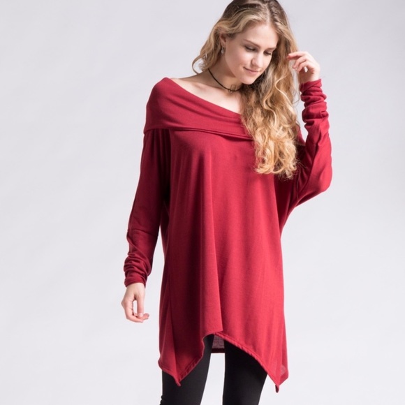 ✨Restock Off the Shoulder Tunic✨ - Picture 4 of 4